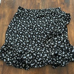 Floral Print Skirt